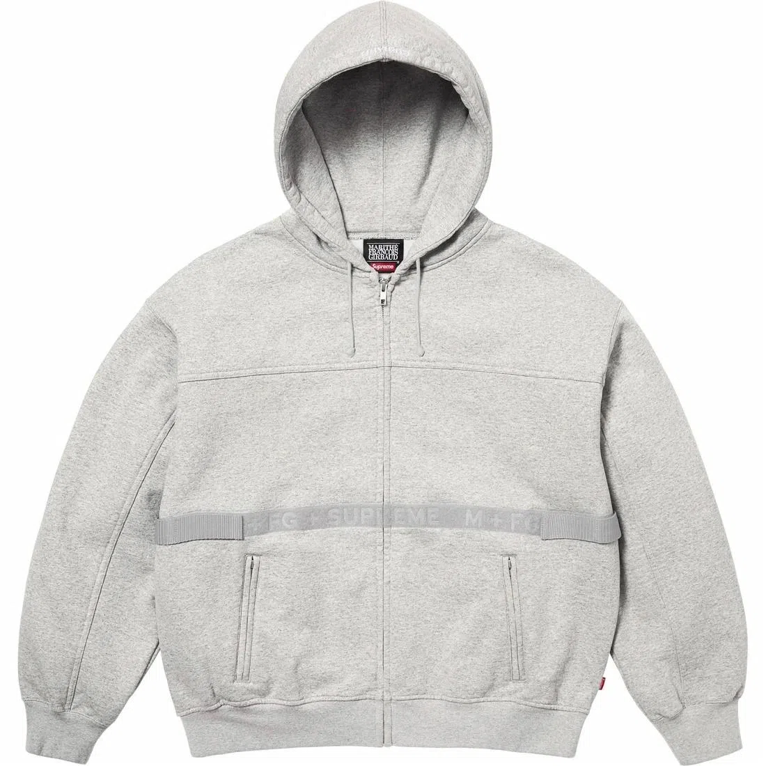 Supreme x Marithé François Girbaud Zip Up Hooded Sweatshirt