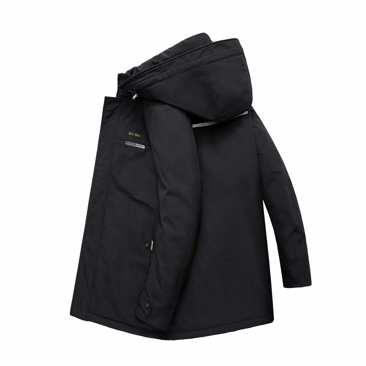 金盾 加厚保暖可拆卸内胆休闲棉服 男款