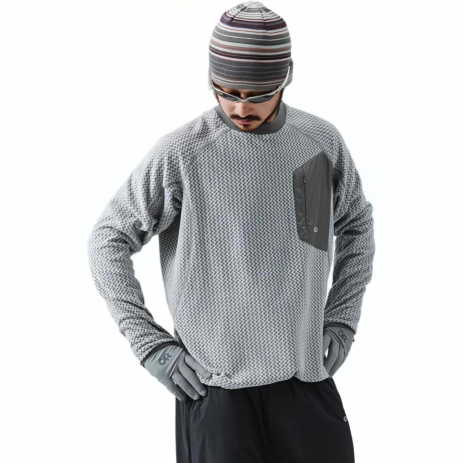 NOTHOMME BLUE Thermolite Fleece Sweatshirt