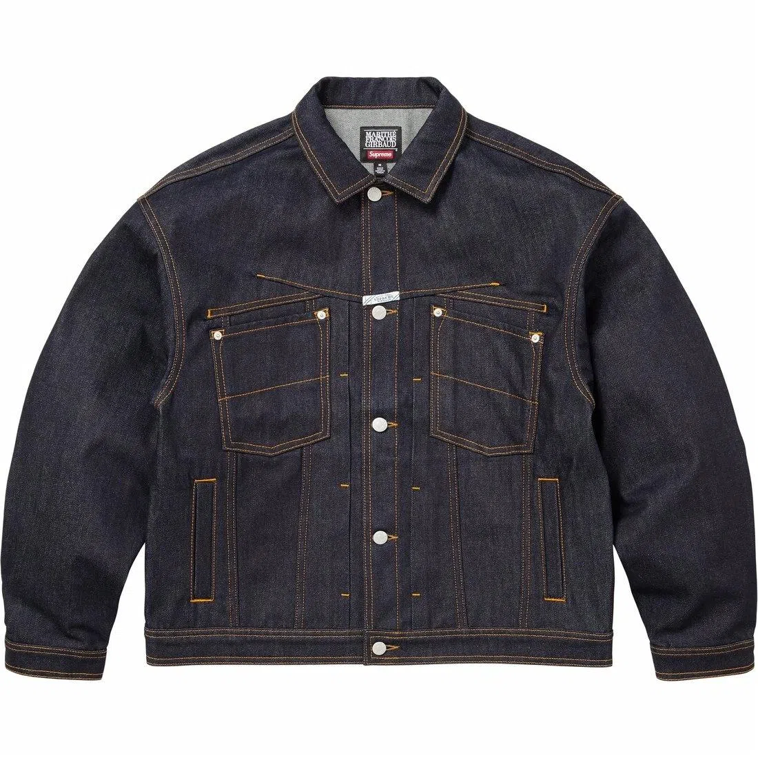Supreme x Marith Franois Girbaud SS25 WEEK6 X-Seam Denim Trucker Jacket