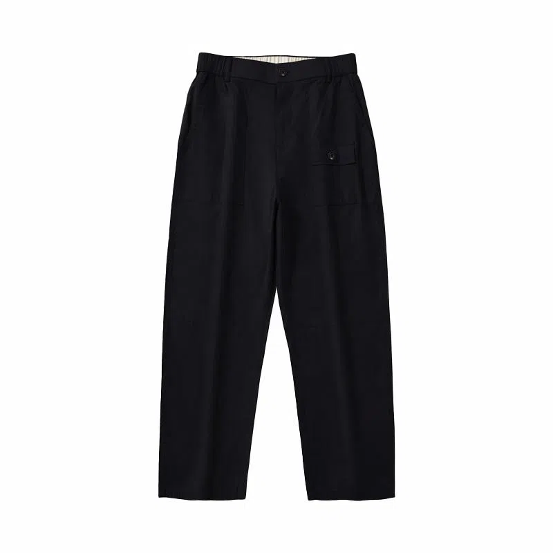 赞仕 机能工装裤直筒纯色百搭宽松潮牌多口袋长裤子休闲裤 男女同款