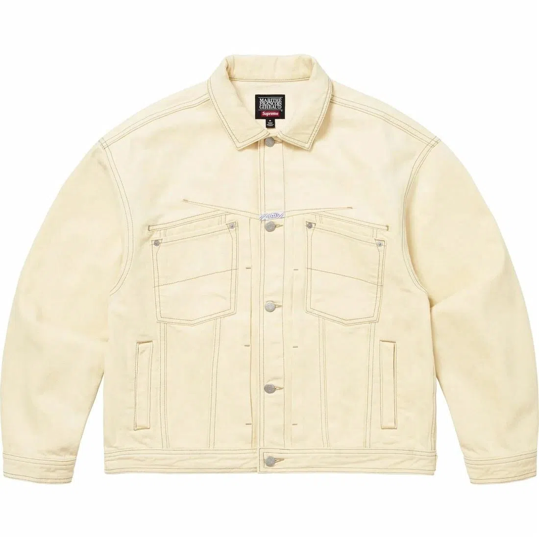 Supreme x Marith Franois Girbaud SS25 WEEK6 X-Seam Denim Trucker Jacket