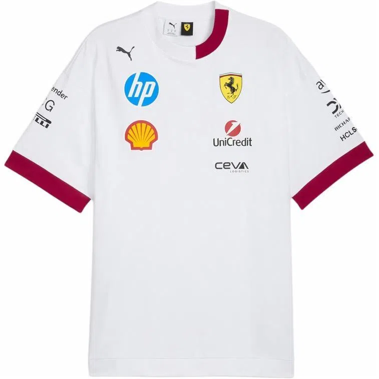 PUMA x Ferrari Scuderia T-Shirt White