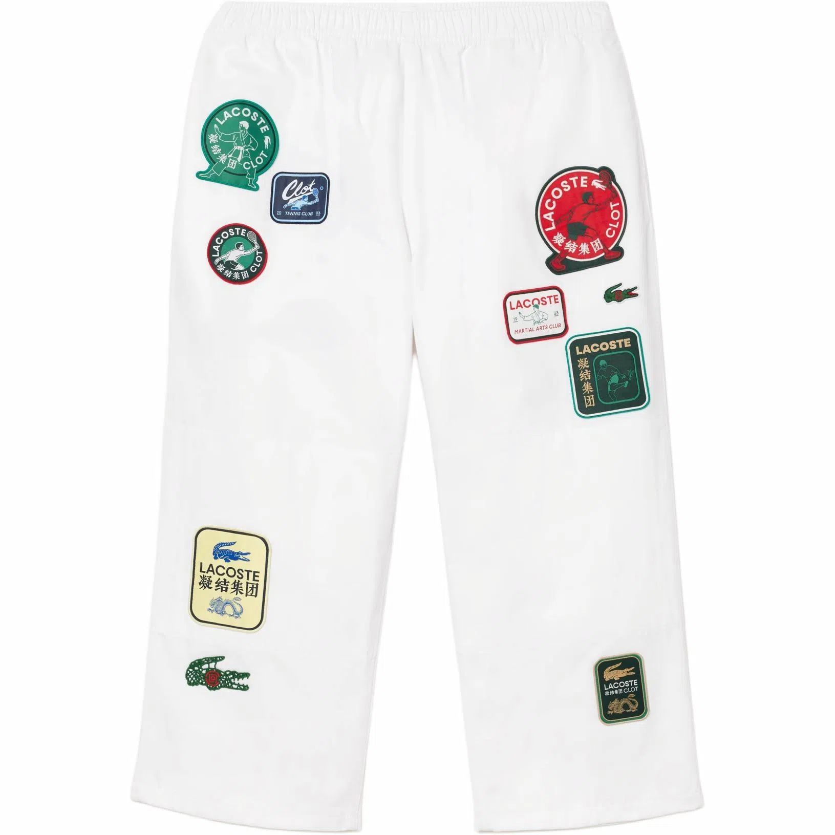 CLOT x LACOSTE FW24 White