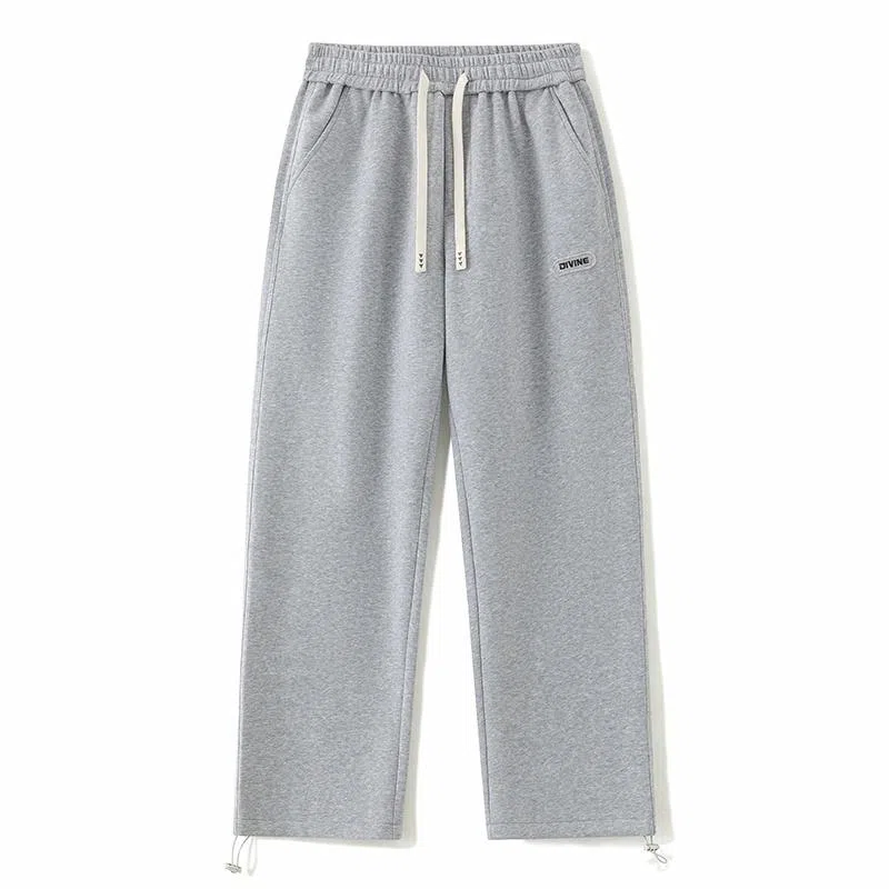 国际米兰足球俱乐部 基础版运动纯色宽松直筒休闲裤 男女同款