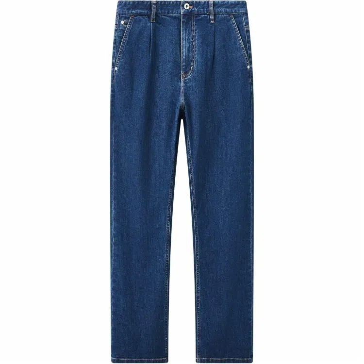 九牧王男裤专家 舒适时尚简约百搭牛仔裤 男款 牛仔蓝