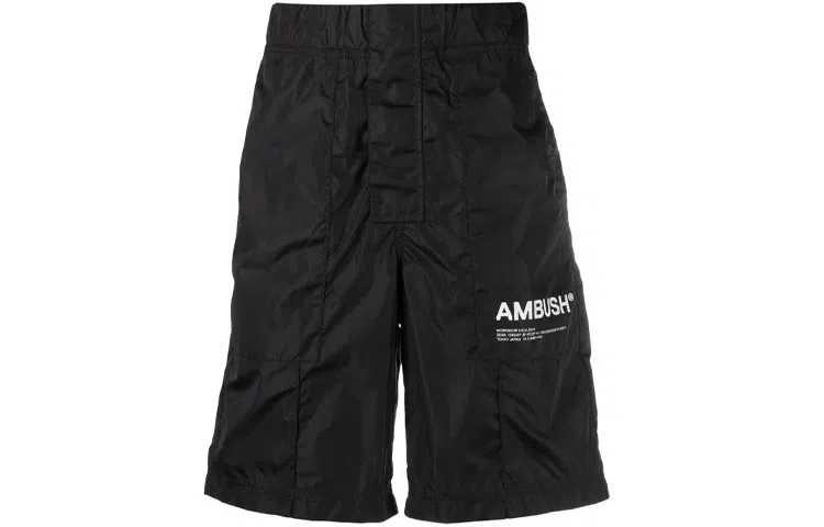 AMBUSH FW21 Nylon Shorts Black