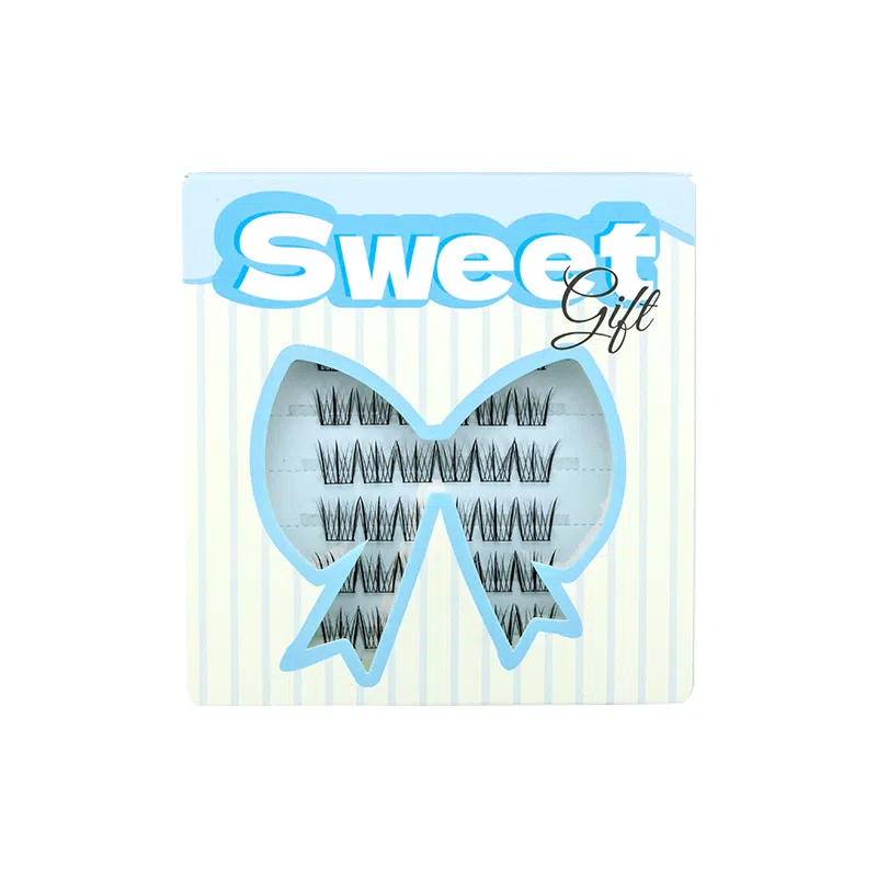 酷乐丝 鸟系上镜大眼款假睫毛 胶水款自然纤长款 鸟啾啾 仿真舒适 根根分明 立体卷翘 可重复使用 新手化妆