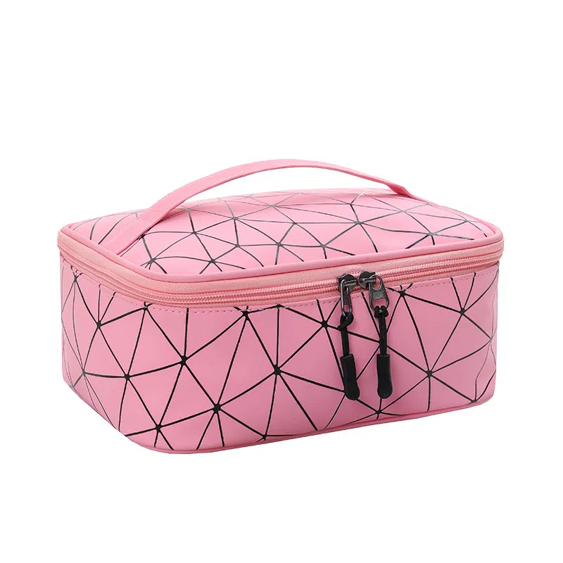 馨枕居 手提便携简约大容量化妆包 防水