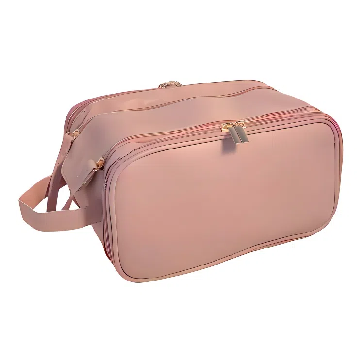 馨枕居 大容量旅行双拉链化妆包