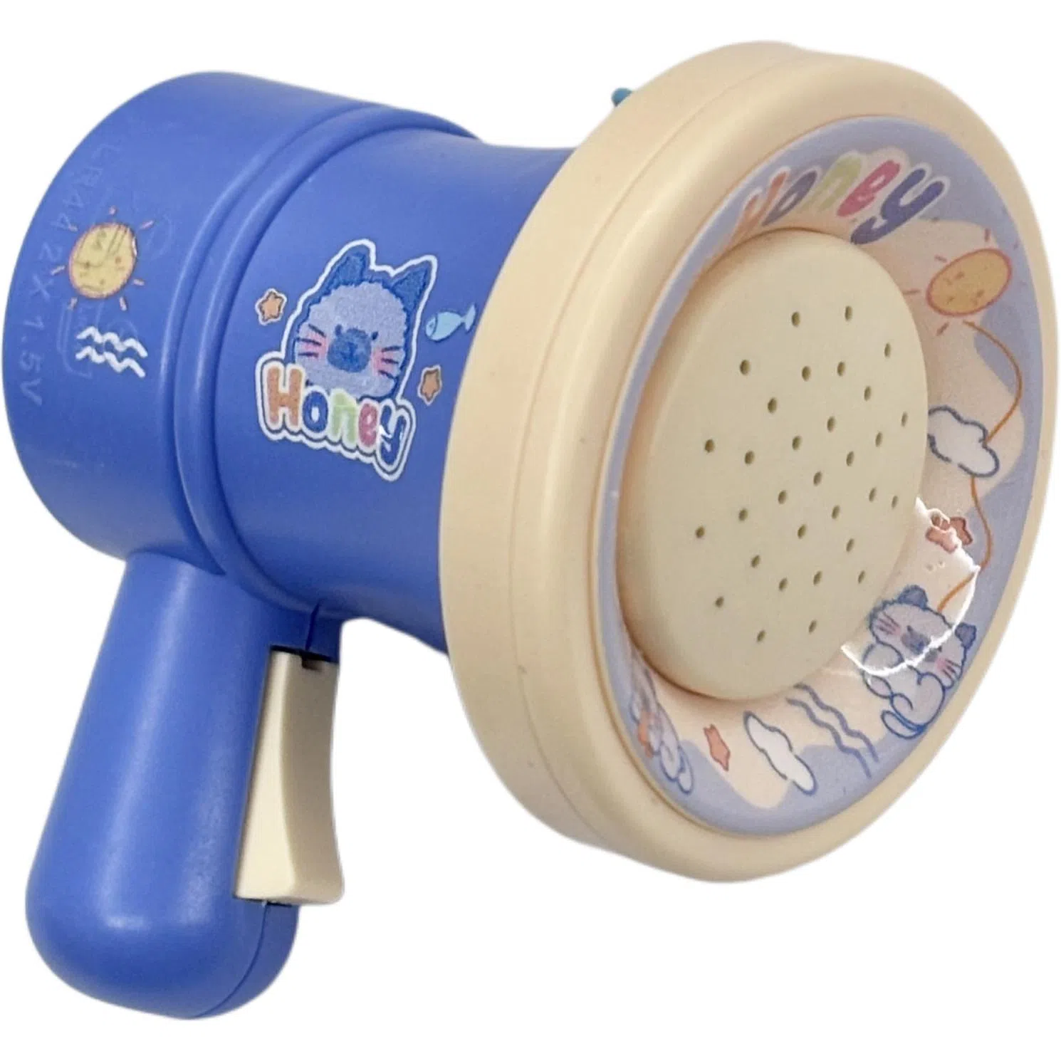 柔尔熊 可爱卡通小喇叭可发声可录音可玩性高  谷圈挂件