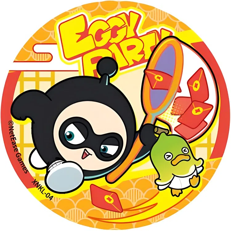 卡游 蛋仔派对马口铁新春系列周边谷子挂件胸章吧唧  徽章