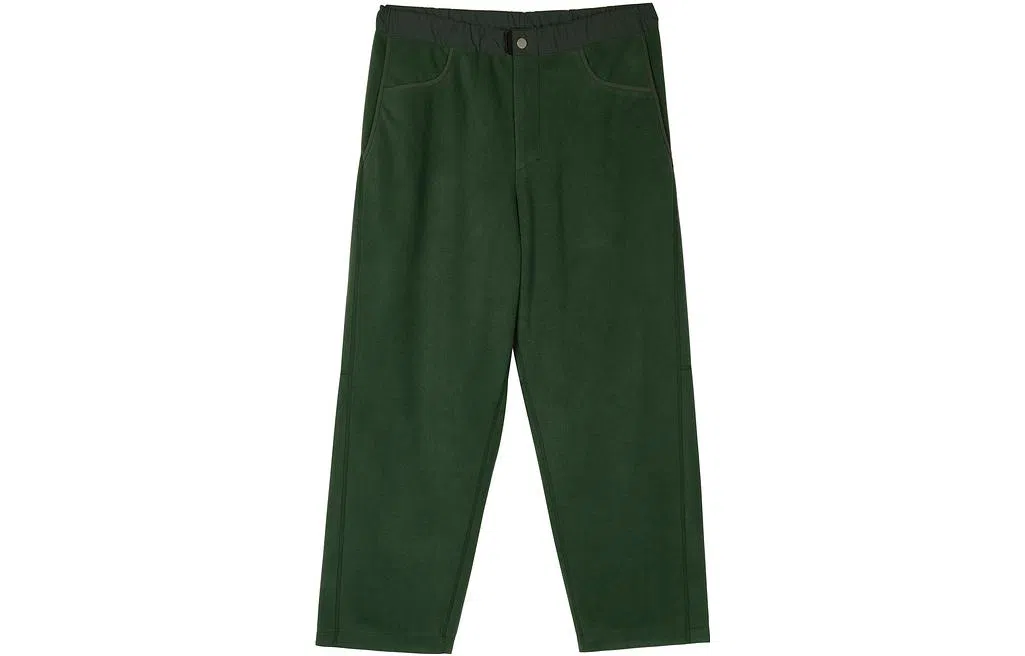 速写 纯色中腰直筒宽松休闲裤 男款