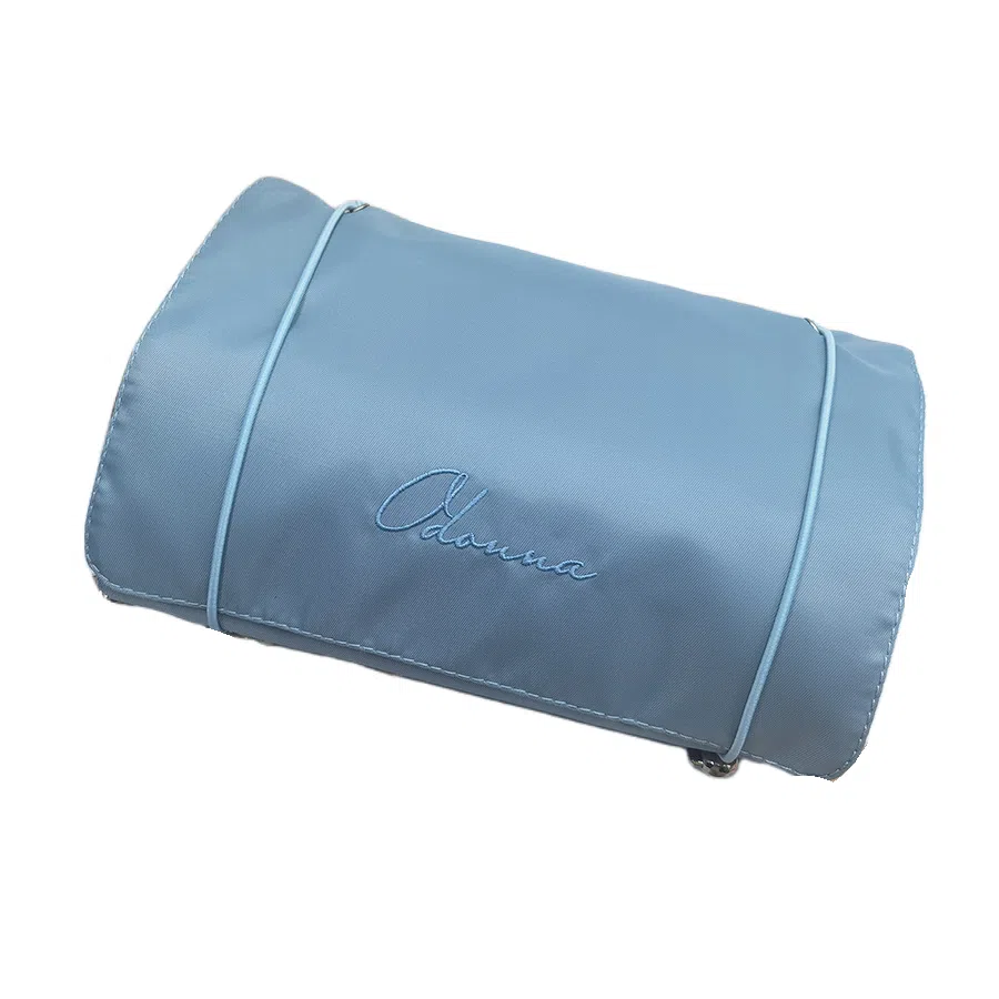 馨枕居 美拉德挂袋大容量网纱化妆包洗漱包 可拆分折叠