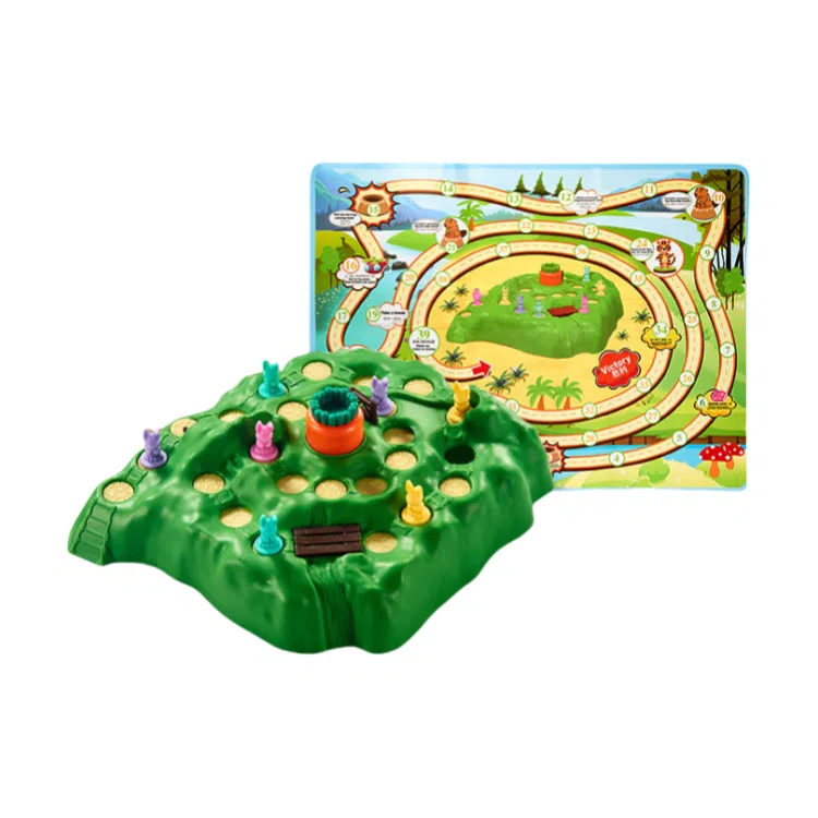 咕轹 兔子陷阱 卡牌片亲子玩具 动趣味创意游戏 桌游