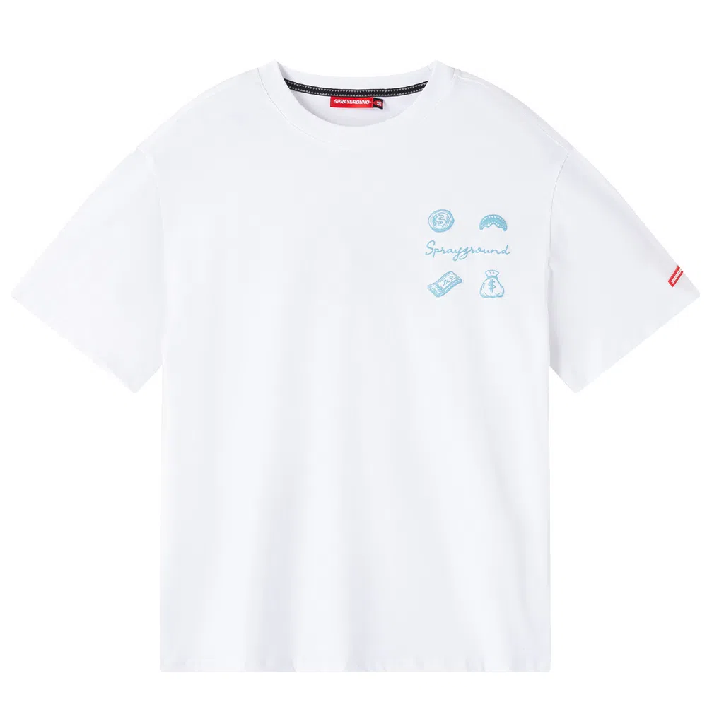 SPRAYGROUND Logo Shark Mouth Tee