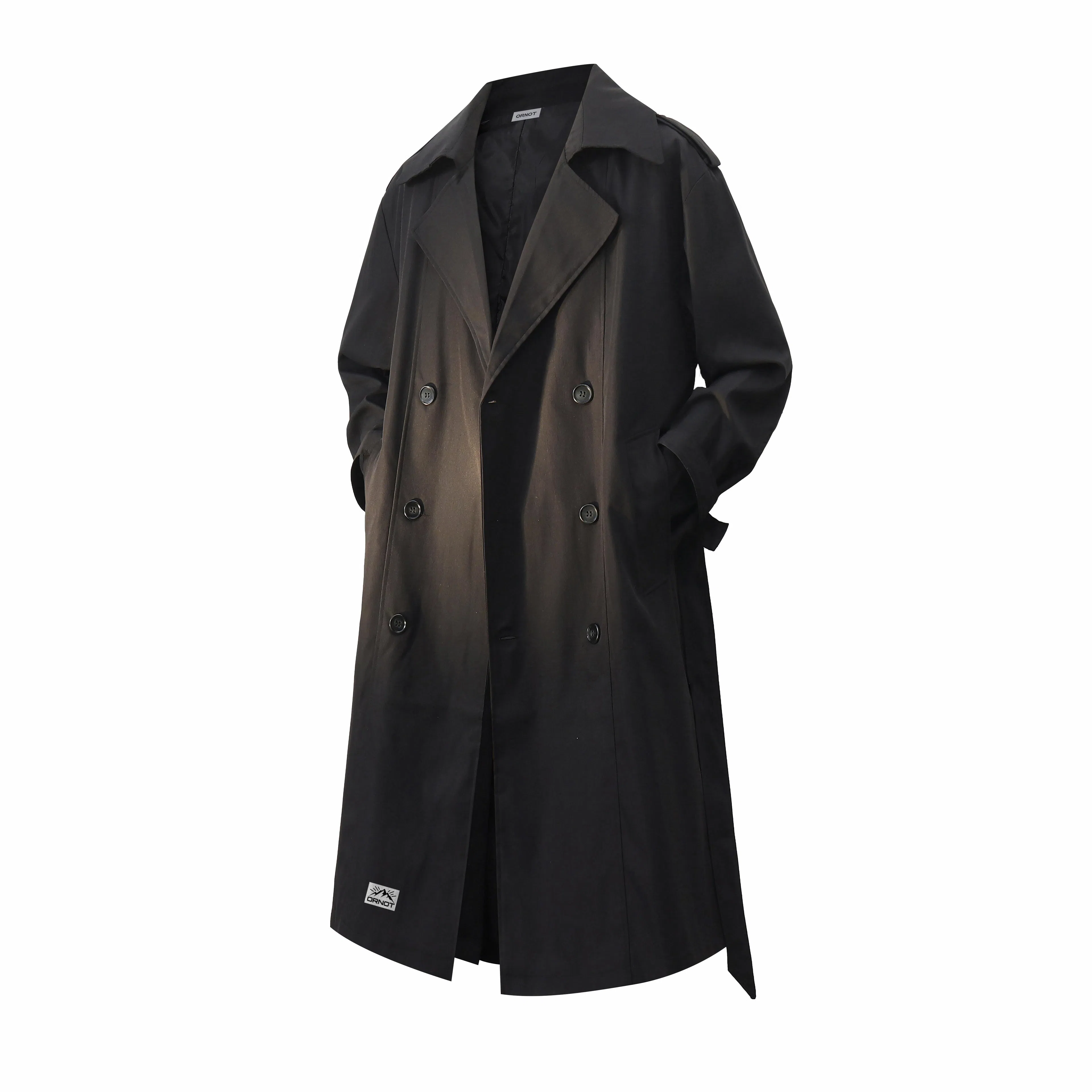 ORNOT Trench Coat Black