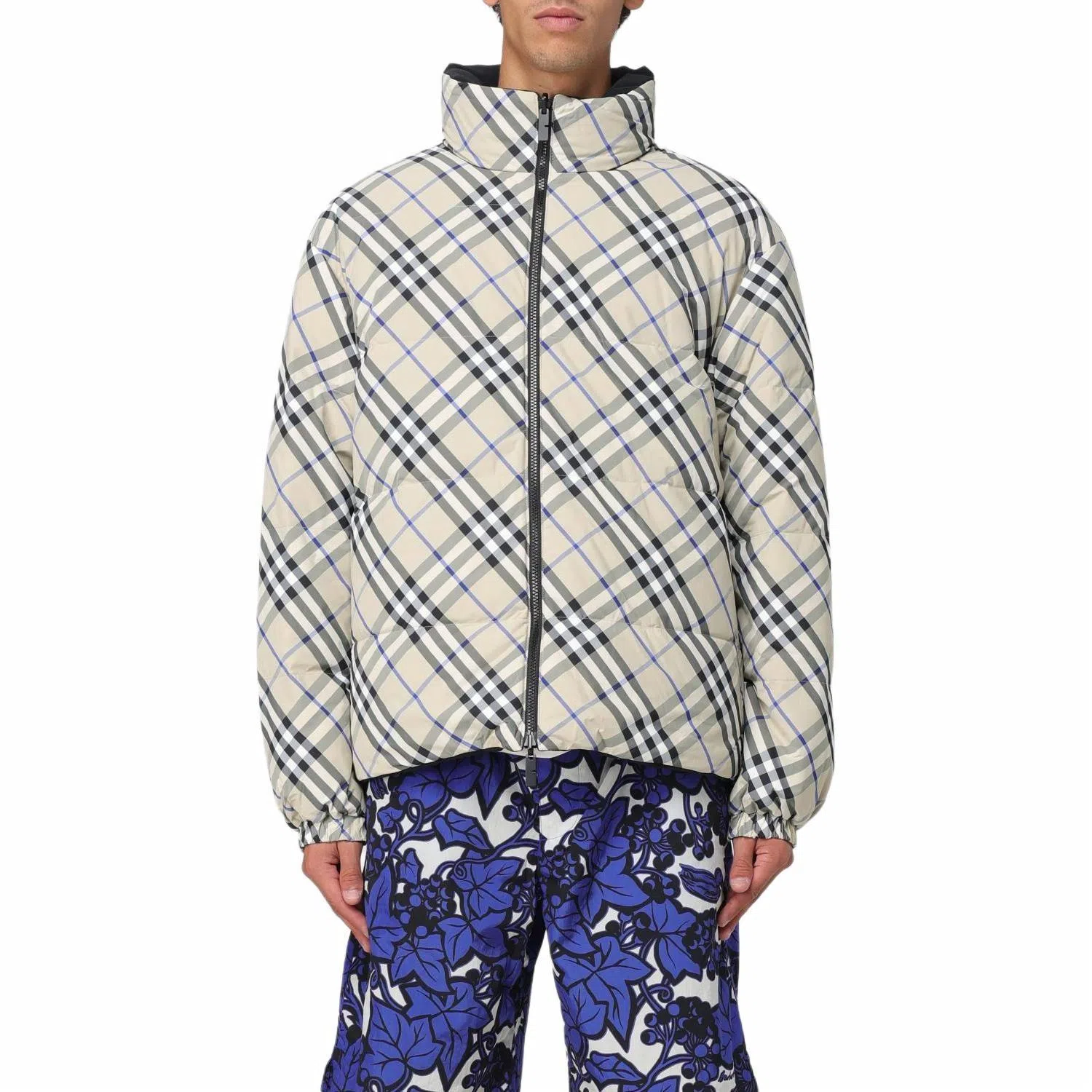 Burberry Reversible Hooded Jacket Beige