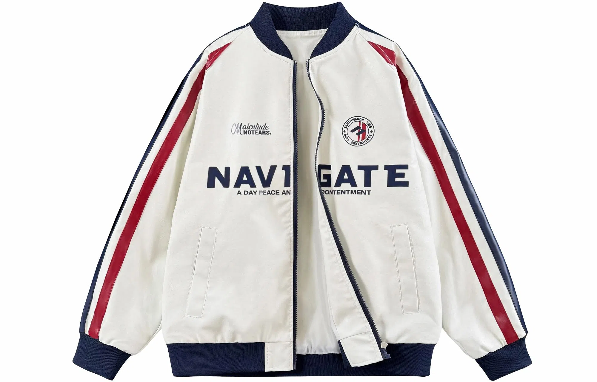 No Tears Retro Leather Jacket