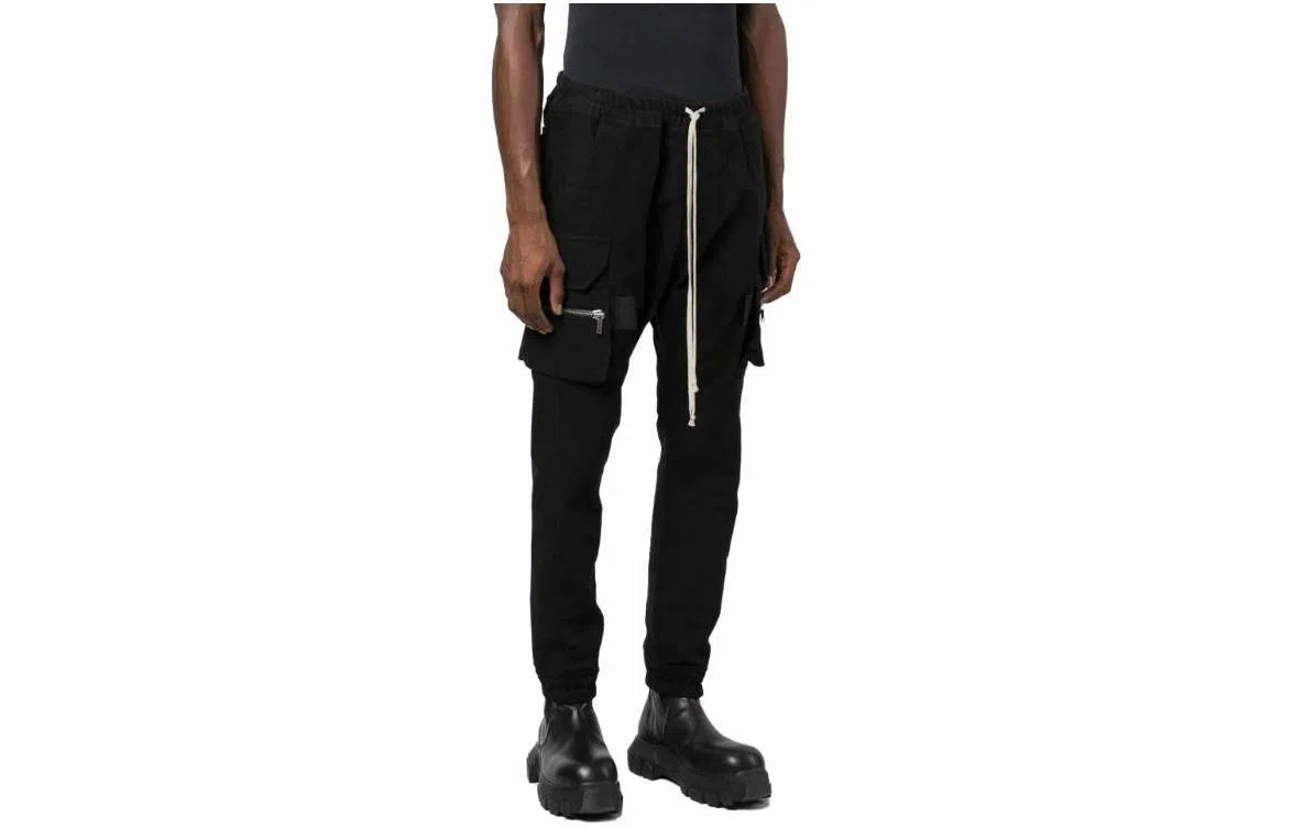Rick Owens SS23 Black Jogger Pants