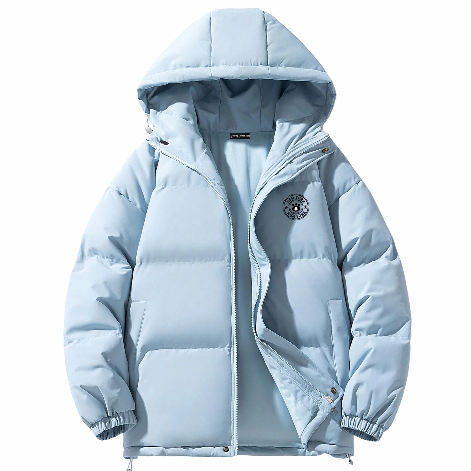 David Beckham Puffer Jacket Khaki