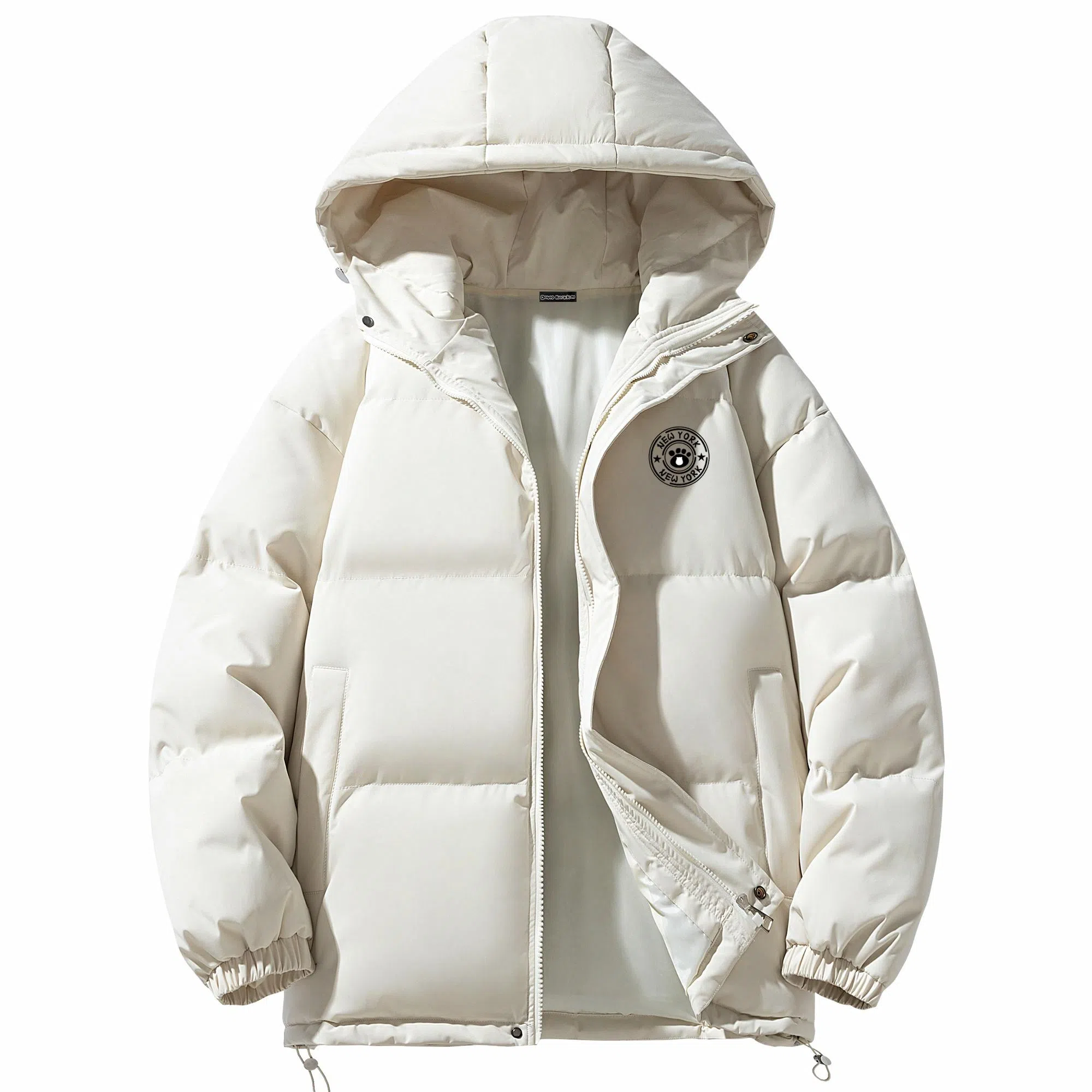 David Beckham Puffer Jacket Khaki