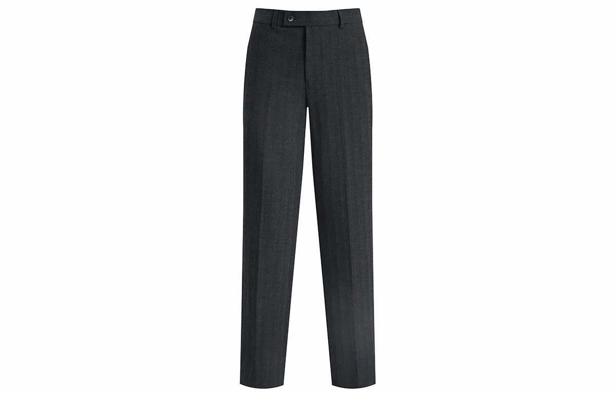 JOHNHOLLIS Slim Fit Striped Pants