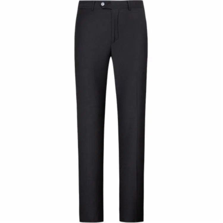 才子 修身纯色纱支商务西装裤 男款