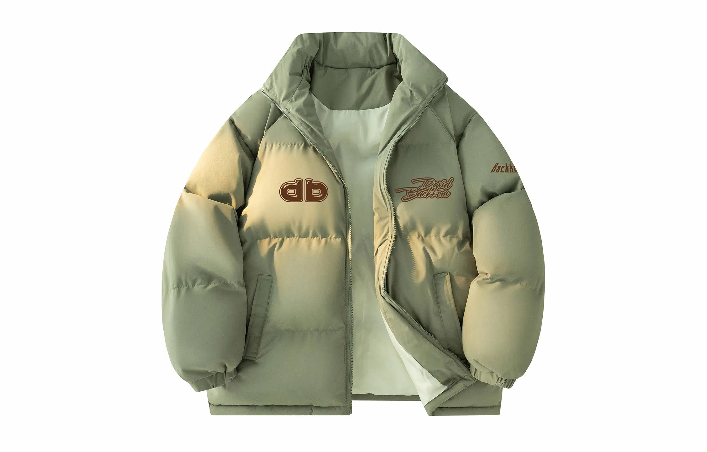 大卫贝肯 美式复古学院风宽松休闲加厚学生立领保暖面包棉服 男女同款