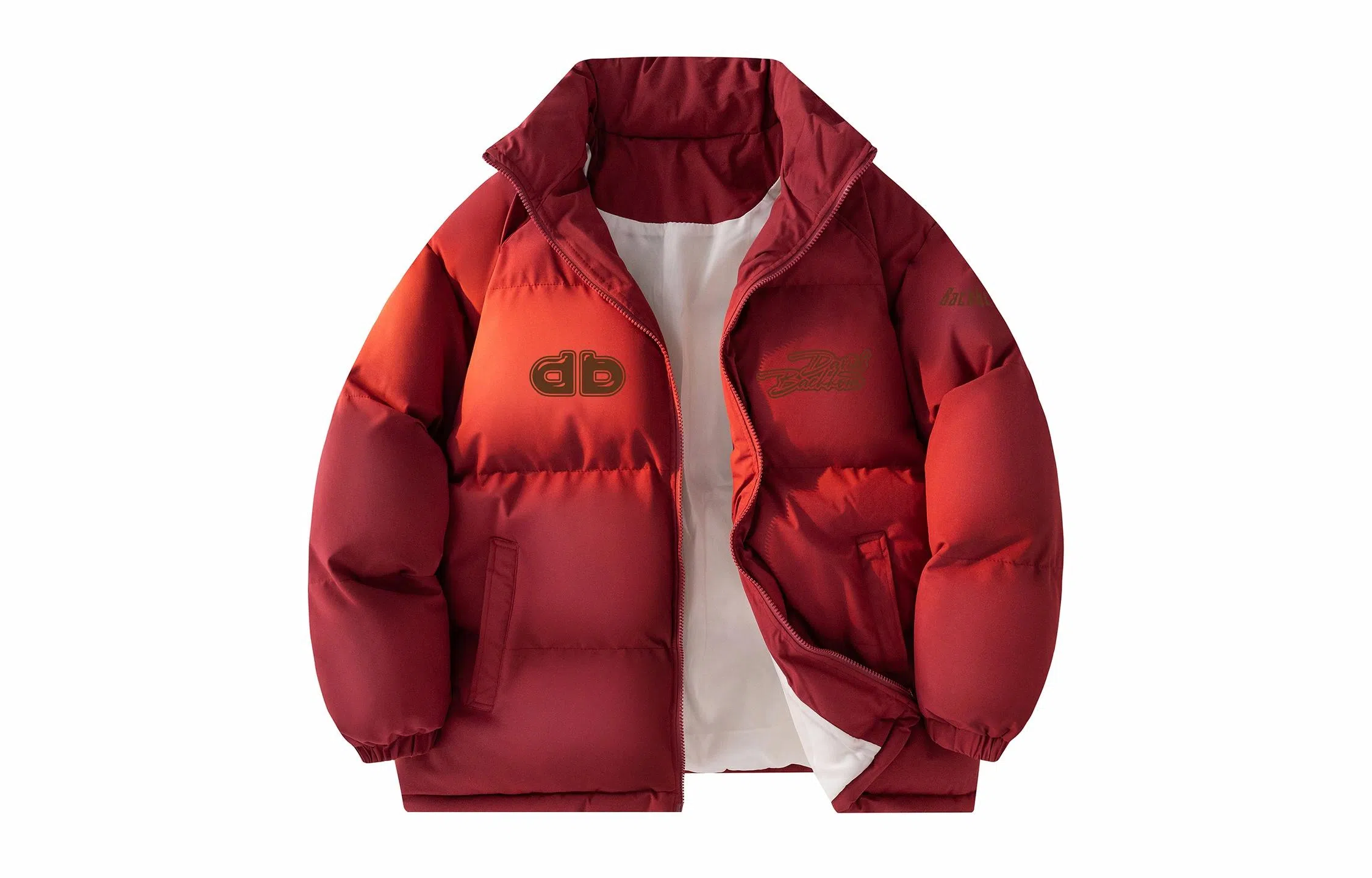 大卫贝肯 美式复古学院风宽松休闲加厚学生立领保暖面包棉服 男女同款