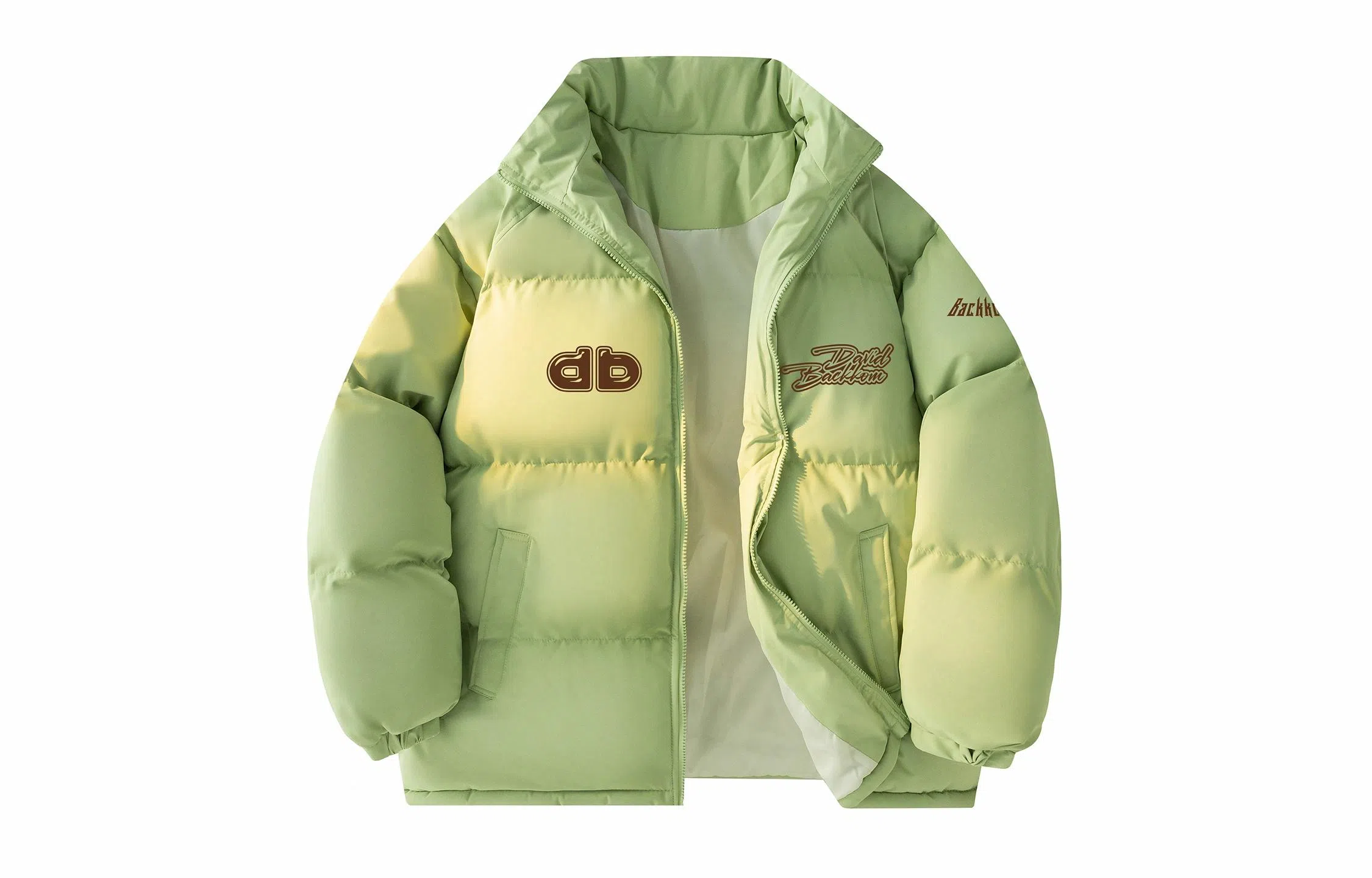 大卫贝肯 美式复古学院风宽松休闲加厚学生立领保暖面包棉服 男女同款