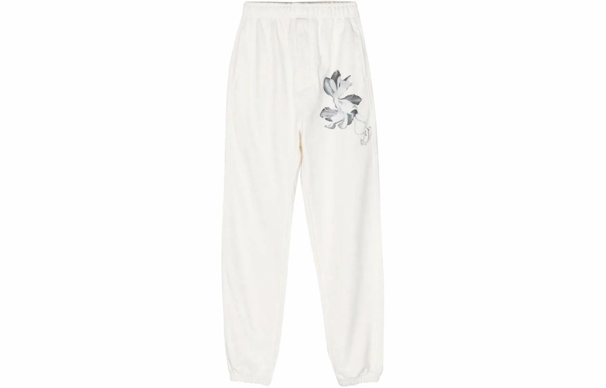 Y-3 adidas Elastic Waist Loose Pants White