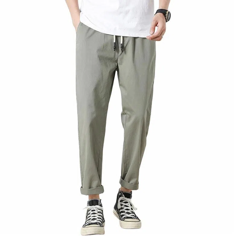 顶峰保罗 美式潮牌直筒痞帅百搭简约休闲裤 男女同款