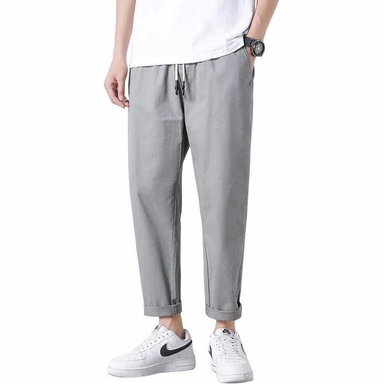 顶峰保罗 美式潮牌直筒痞帅百搭简约休闲裤 男女同款