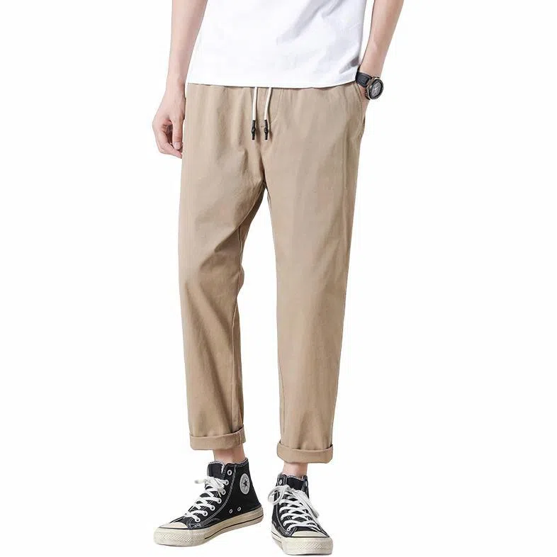 顶峰保罗 美式潮牌直筒痞帅百搭简约休闲裤 男女同款