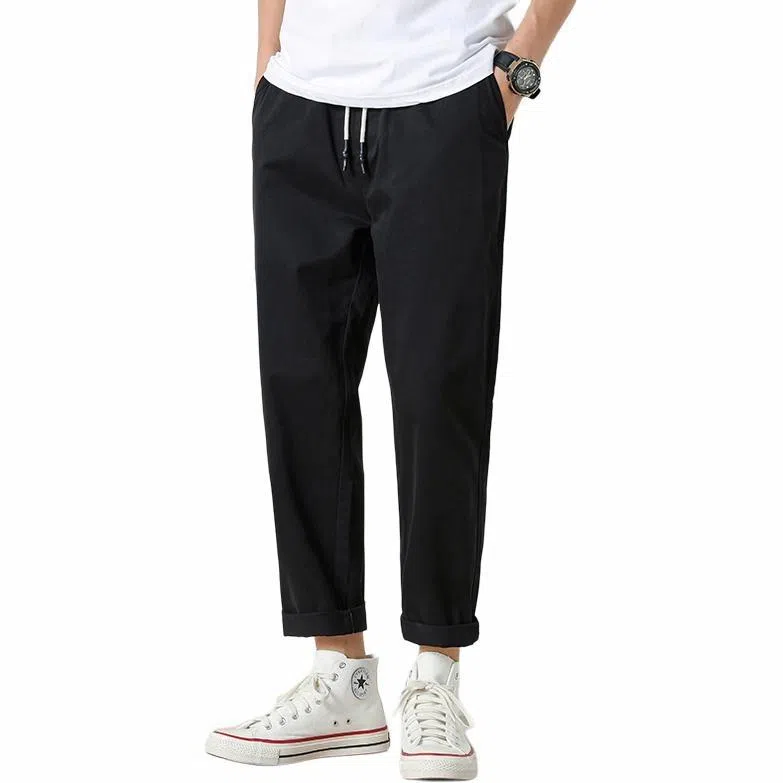 顶峰保罗 美式潮牌直筒痞帅百搭简约休闲裤 男女同款