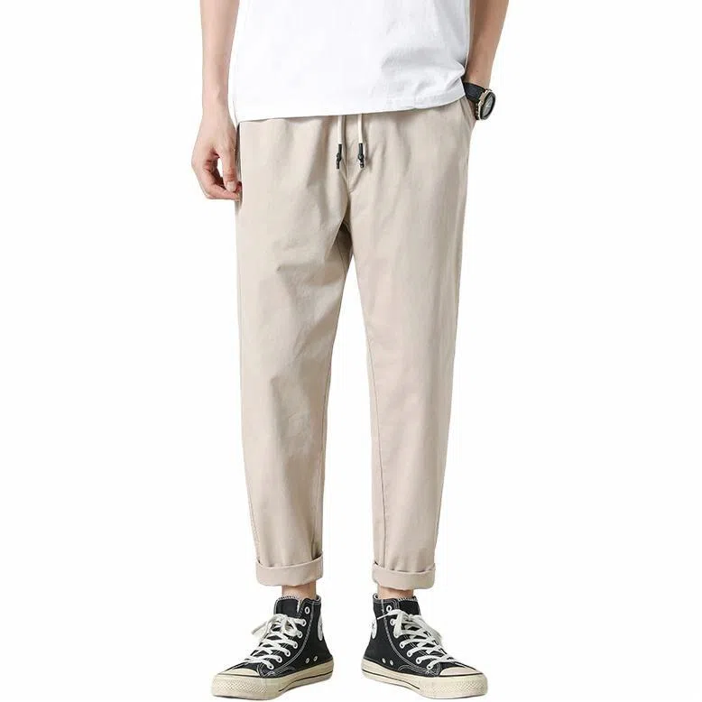 顶峰保罗 美式潮牌直筒痞帅百搭简约休闲裤 男女同款