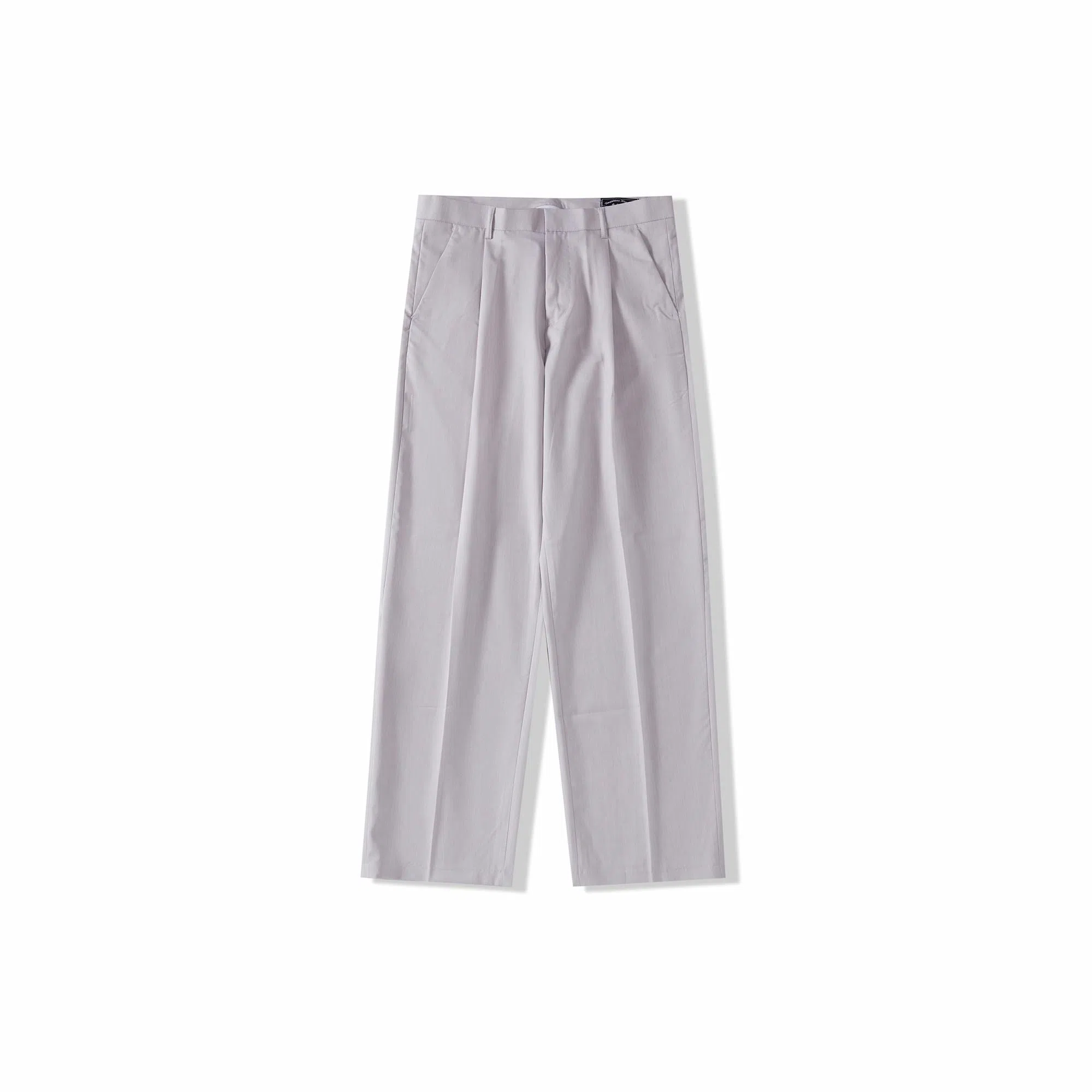 我是大卫 冰丝宽松直筒阔腿基础垂感简约休闲裤西裤 男女同款