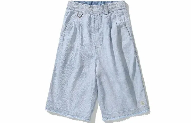 Drew House SS21 Lightweight Denim Church Shorts light indigo