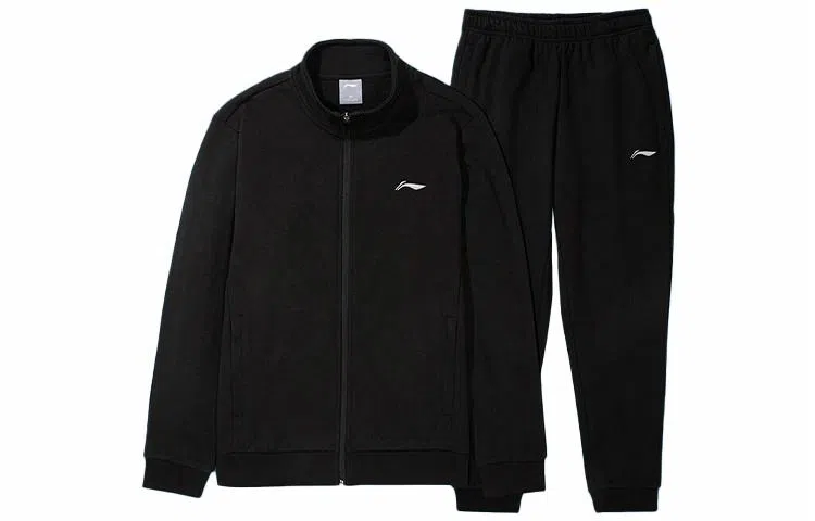 LiNing Running Suit Black