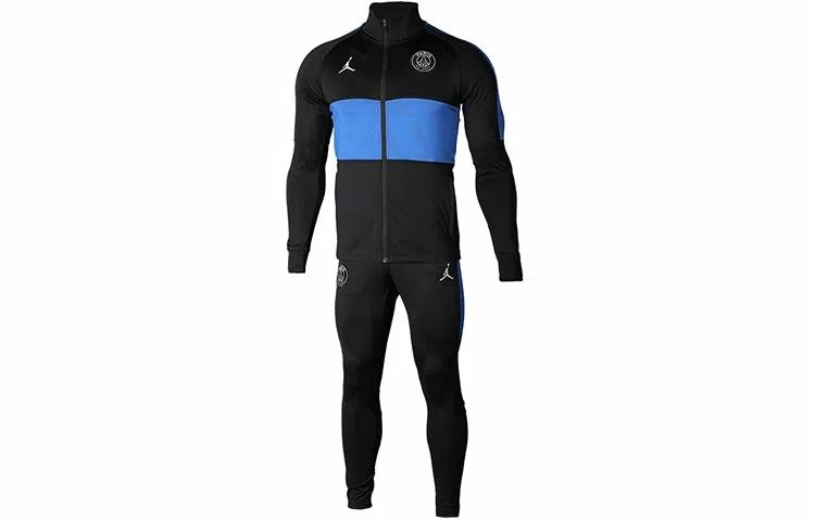 Jordan 19-20 PSG Fourth Away Warm-Up Set Men's Black