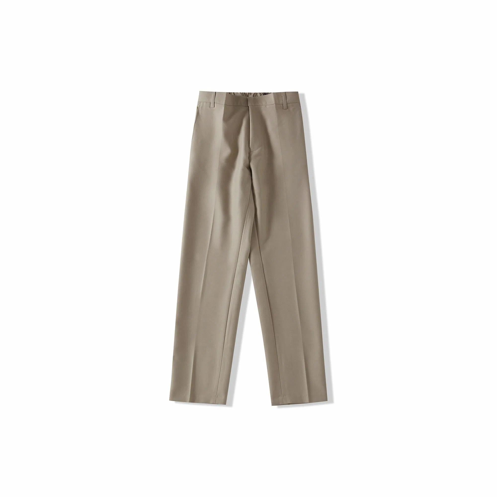 我是大卫 纯色基础款简约高街修身西裤垂感直筒休闲裤 男女同款