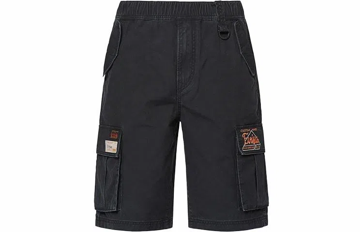 EVISU SS22 Buddha Embroidery Cargo Shorts