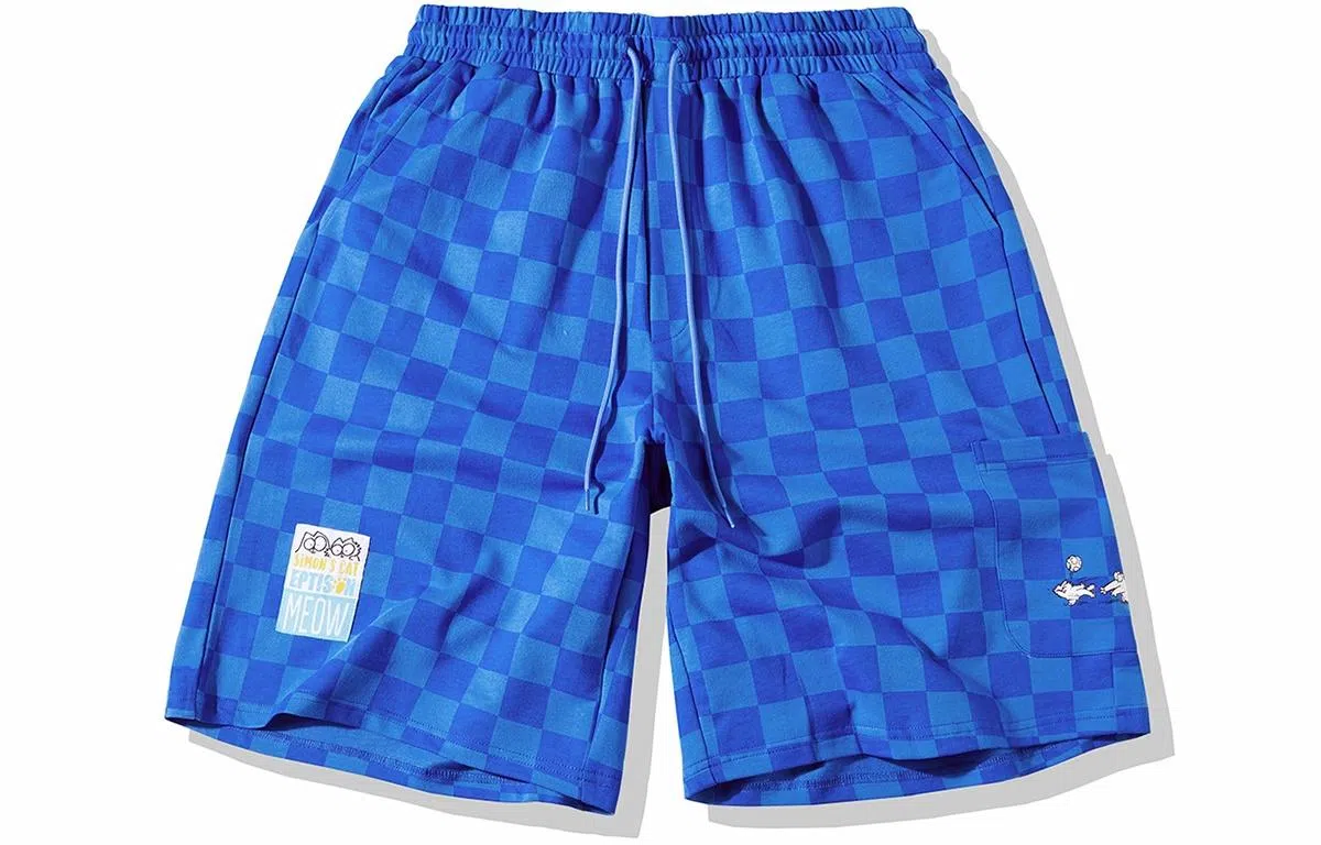EPTISON x Simon's Cat Checkered Shorts