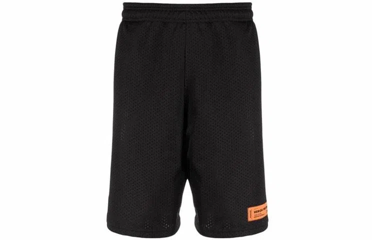 Heron Preston Basketball Logo Shorts Black