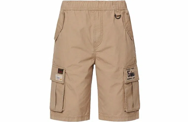 EVISU SS22 Buddha Embroidery Cargo Shorts