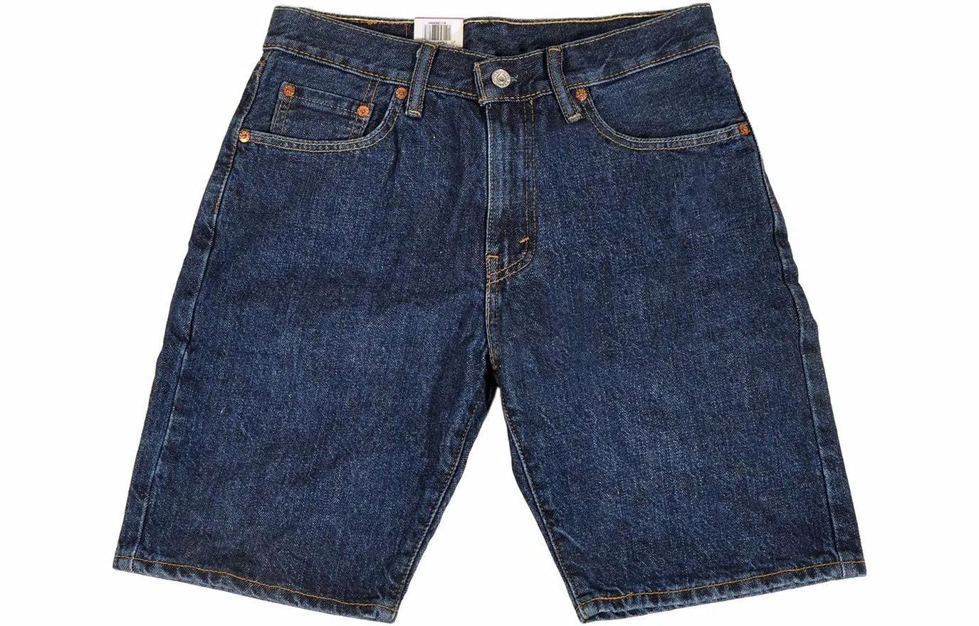 Levis Straight Loose Shorts Blue