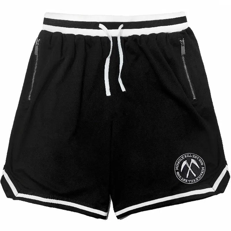 MIRACLE KILL Dual Blade Badge Shorts