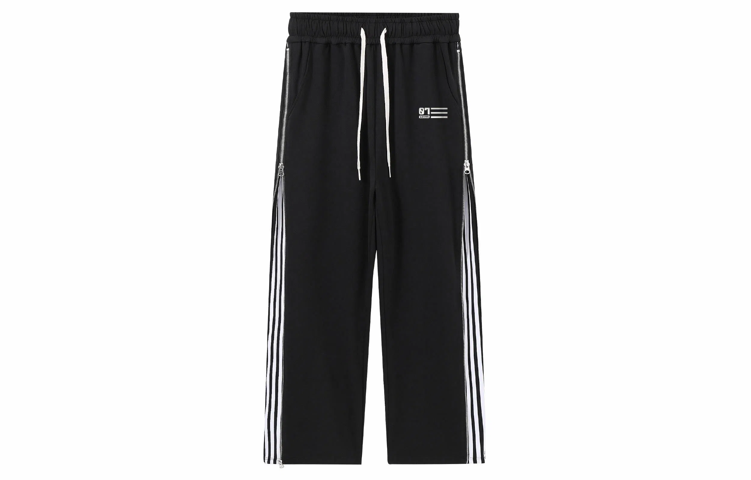 王者荣耀 鲁班七号星空梦想款 美式嘻哈风宽松直筒垂感拖地简约百搭休闲裤 男女同款