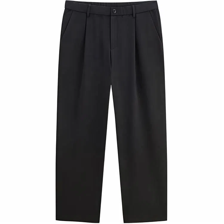 PEACEBIRD MEN Eye-C Collaboration Tapered Pants Black